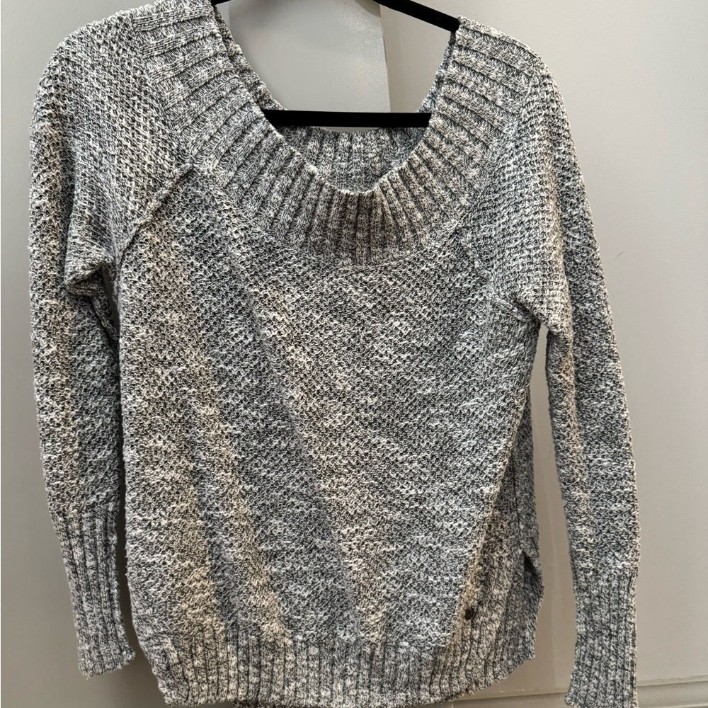 Cozy Gray Knit Sweater